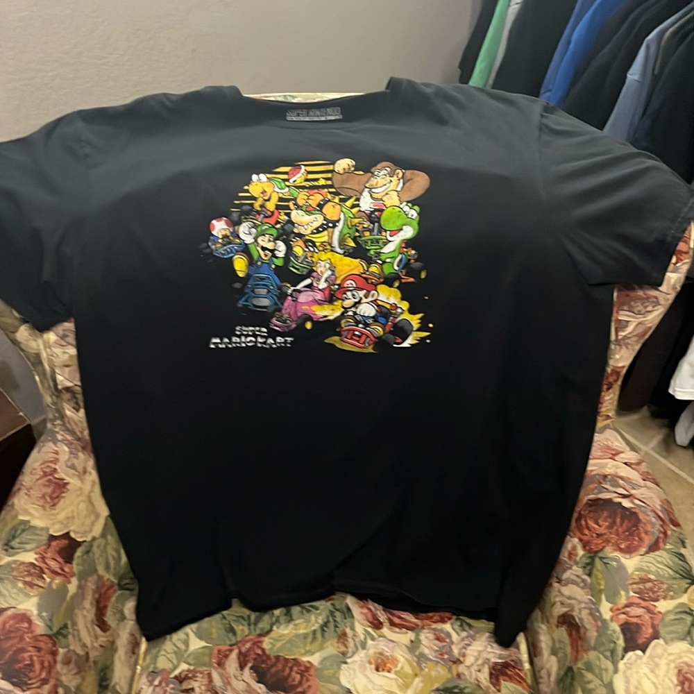 Super Mario kart T-shirt 2XL